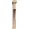 Ekena Millwork Westlake Block Smooth Bracket w/ Offset Brace, Douglas Fir, 5 1/2"W x 44"D x 44"H BKT0604X44X44WTL05SDF - alternate 3